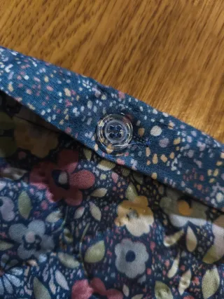 Copripiumino con Stampa Floreale Reversibile