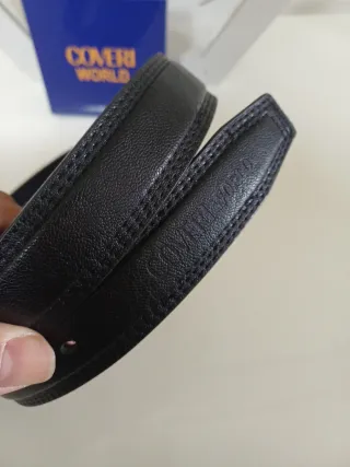 Cintura uomo Coveri World nera