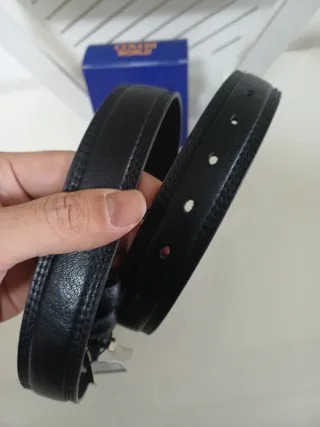 Cintura uomo Coveri World nera