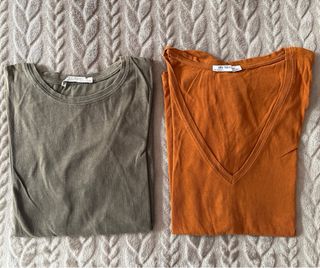 Pack camisetas negras manga corta con estampado