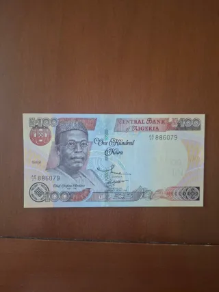 Africa: 6 billetes de Egipto, Zambia y Nigeria