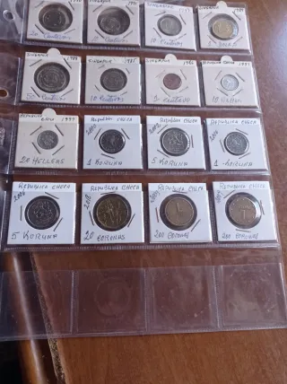 Lote (20) 40 Monedas Extranjeras Diferentes Países