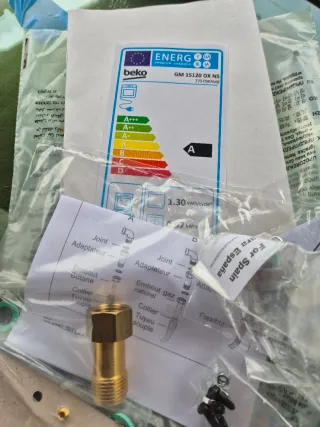 Bandeja, rejilla y carriles Beko GM 15120 DX NS