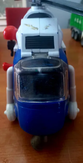 Lote de 3 Juguetes: Camión, Helicóptero y Coche