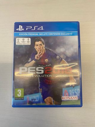 PES 2018 PS4 Edición Premium
