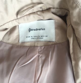 Gabardina beige