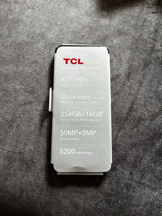 TCL 60 5G 256GB Negro
