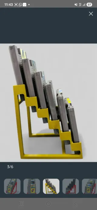 Soportes para consolas NES, SNES y Game Boy