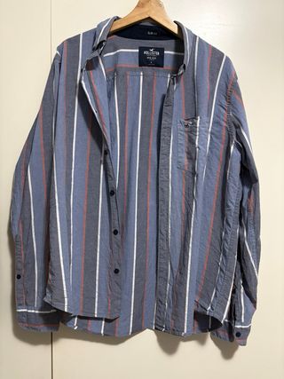 Camisa Hollister Rayas Talla L