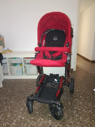 Capazo/Carrito Bebé Rojo Jane estas en perfecto