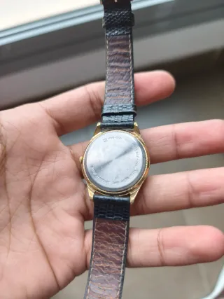 Reloj Lorus Quartz Dorado y Negro