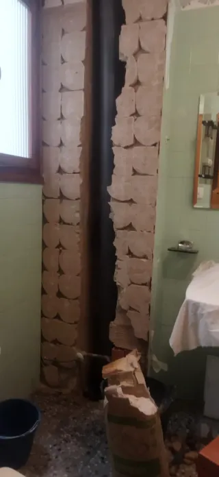 Cambio de bajantes de tubería pvc