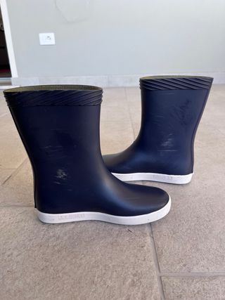 Stivali pioggia Tribord blu bambino