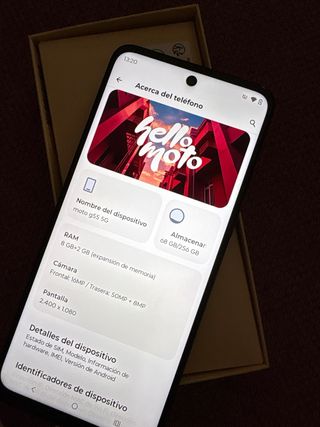 Motorola G55 5G 256GB Negro