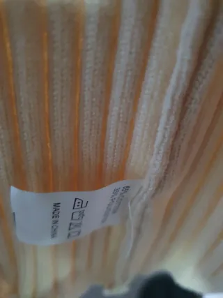 Chaqueta canalé con cuello y puños de pelo