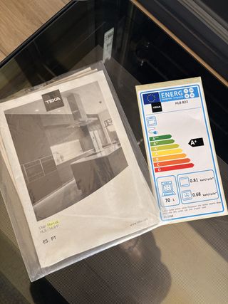 Horno Teka HLB 822 Multifunción Negro