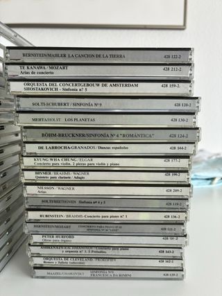 Gran colección CDs música clásica Deutsche Grammop