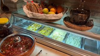 Expositor Frío Comida Buffet