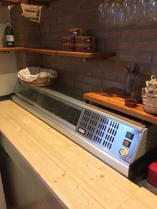 Expositor Frío Comida Buffet