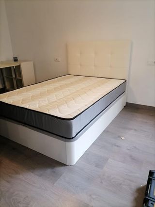 Canapé abatible con colchones Viscoelastica