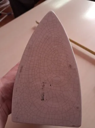 Ferro da stiro soprammobile decorato