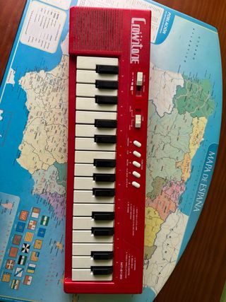 Teclado Juguete Crowntone MT-5120 Rojo