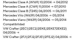 Marco Radio 1DIN Crafter Sprinter