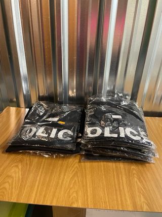 Lote 12 Camisetas Mil-Tec Police Talla L/XL