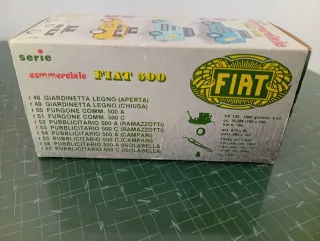 Fiat 500 Furgone Comm. A. 1949. Modellino.