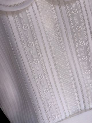 Vestido niña comunión blanco