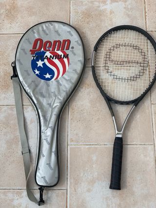 Funda Raqueta Tenis Penn Titanium y raqueta
