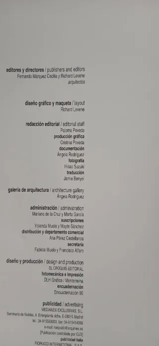 El croquis. Eduardo Souto de Moura.