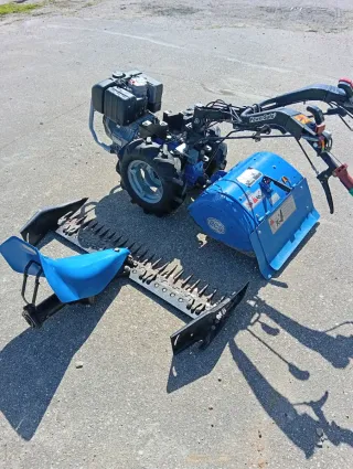 Motocultor BCS 730 con fresa y siega