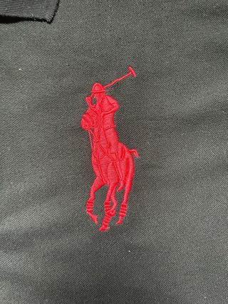Polo Ralph Lauren Big Pony Negro Talla L