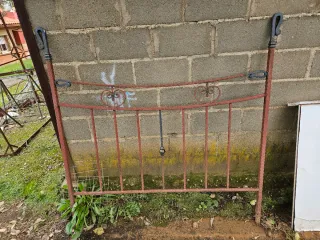 Cabecero de hierro forjado