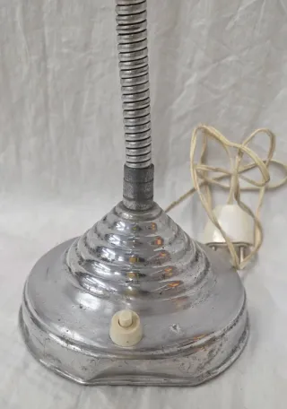 Flexo antiguo aluminio escritorio