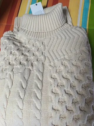 Jersey Sfera Talla M Beige Nuevo