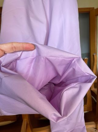 Pantalón nieve Quechua niña lila 10/12 años