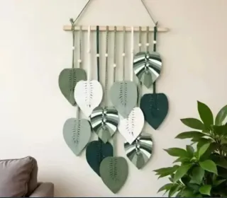 Tapiz Macramé 9 Hojas