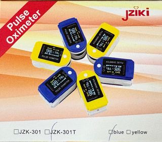 Pulsioxímetro JZK-301 / JZK-301T Azul/Amarillo