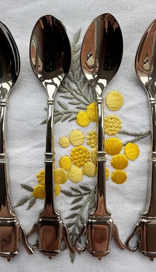 Set de 6 Cucharillas alpaca