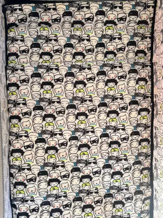 Cuna de viaje plegable