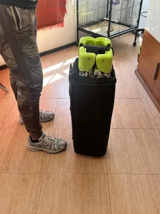 Cuna de viaje plegable