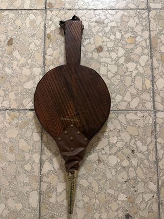 Fuelle de chimenea de época