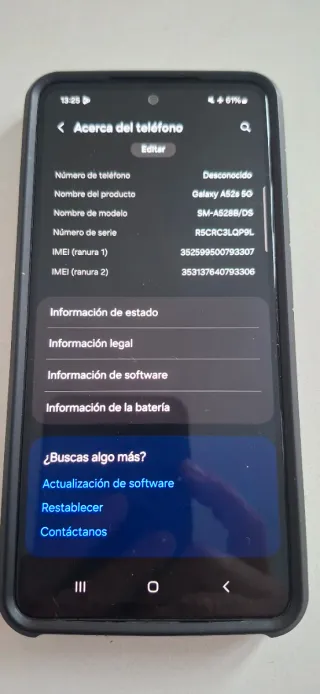 Samsung Galaxy A52 5G Nero (includo 2 cover)