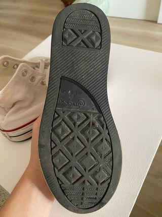 Zapatos Converse All Star Blancas Talla 34