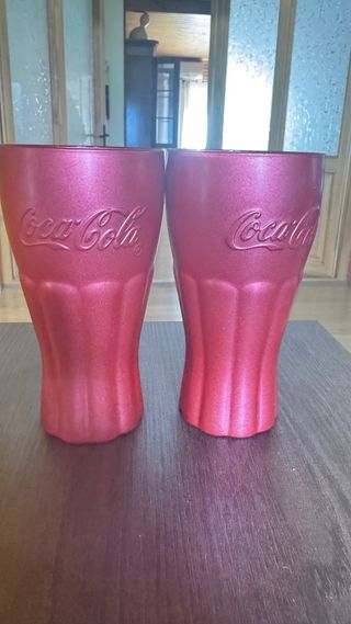 8 Vasos Coca-Cola Exclusivos