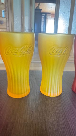 8 Vasos Coca-Cola Exclusivos