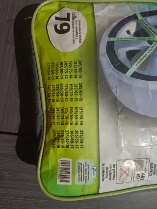 Cadenas textiles DRIVETEX Talla 79