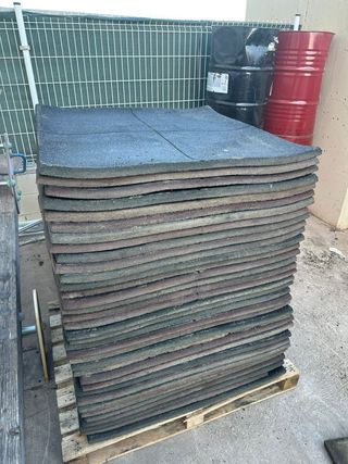 Losetas de caucho 1x1